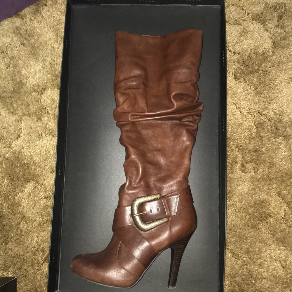 INC brown boots
